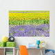 Lavender And Sunflower Fields Wall Decal