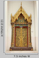 Entrance Thai Church Wall Decal