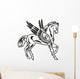 Tribal Pegasus Design Wall Decal