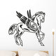 Tribal Pegasus Design Wall Decal