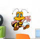 Wasp 19 Smiling Detailed Wall Decal