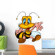 Wasp 19 Smiling Detailed Wall Decal