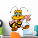 Wasp 19 Smiling Detailed Wall Decal