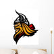 Viking Mascot Vector Profile Wall Decal