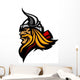 Viking Mascot Vector Profile Wall Decal