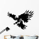Eagle Mascot Flying Wings Wall Decal