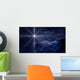 Blue Starry Night Wall Decal