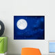 Night Sky And Moon Wall Decal