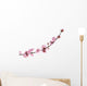 Pink Cherry Blossom White Wall Decal