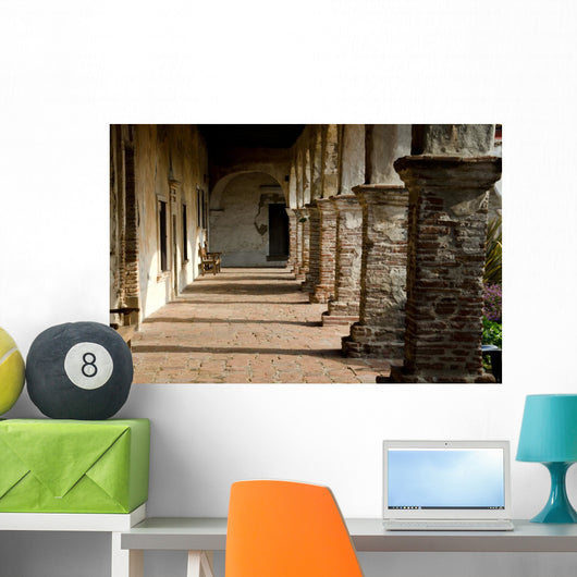 San Juan Capistrano Mission Wall Decal