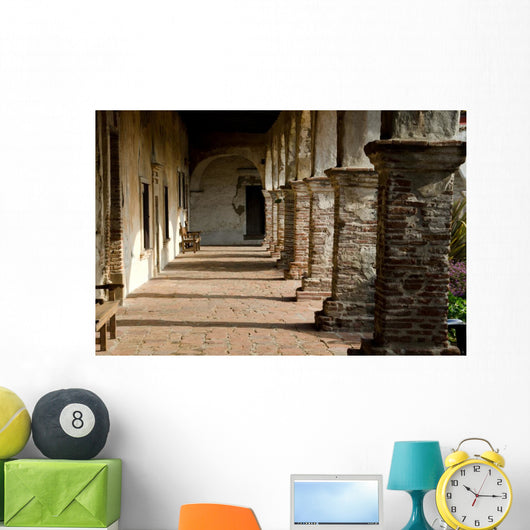 San Juan Capistrano Mission Wall Decal