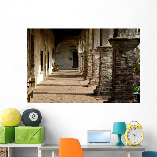 San Juan Capistrano Mission Wall Decal