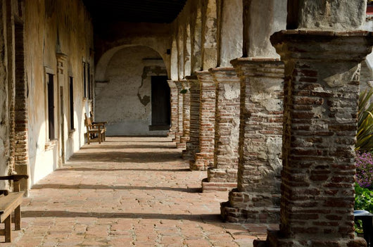 San Juan Capistrano Mission Wall Decal