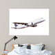 Commercial Plane Model White Wall Decal