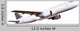 Commercial Plane Model White Wall Decal