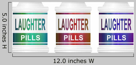 Laughter Pills Wall Decal