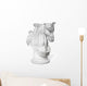 3D Model Horse Head Wall Decal