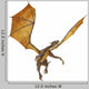Ascending Flying Dragon Wall Decal