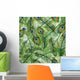 Seamless Texture With Peacock Wall Decal