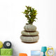 Leaves Tree And Pebbles Wall Decal