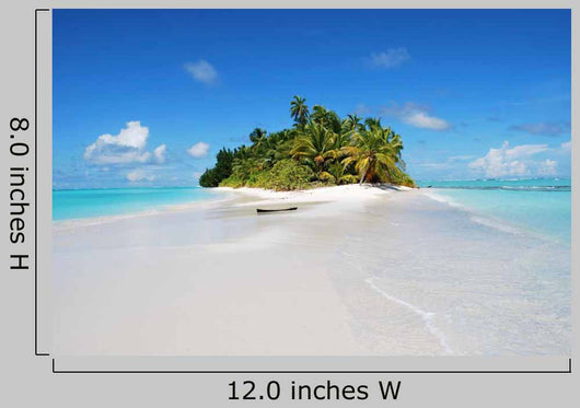 Chagos Archipelago Peros Banhos Wall Decal