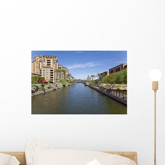 Scottsdale Arizona Waterfront District Wall Decal