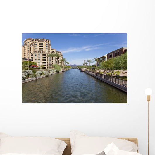 Scottsdale Arizona Waterfront District Wall Decal
