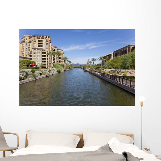 Scottsdale Arizona Waterfront District Wall Decal
