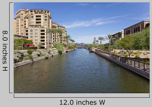 Scottsdale Arizona Waterfront District Wall Decal