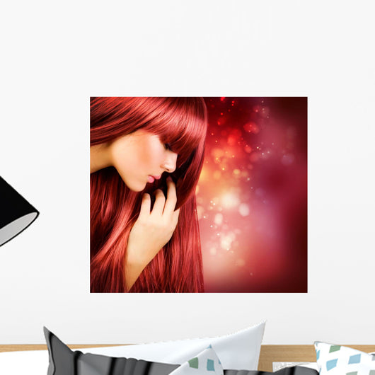 Healthy Hair Wall Decal