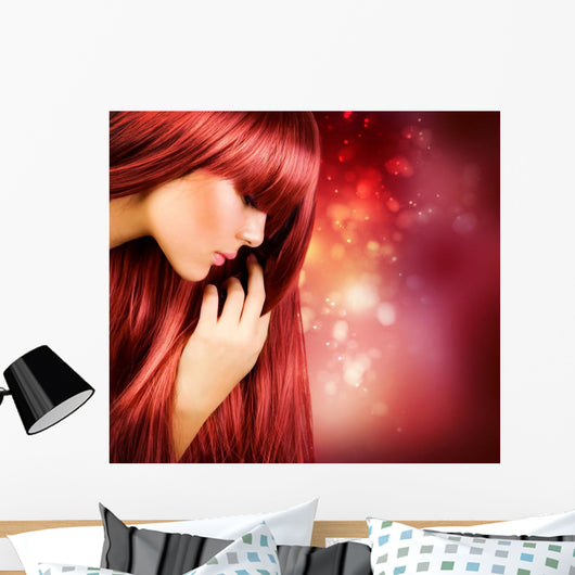 Healthy Hair Wall Decal