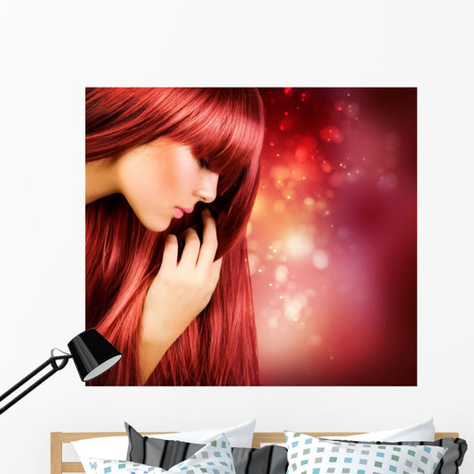 Healthy Hair Wall Decal