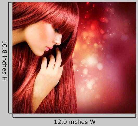 Healthy Hair Wall Decal