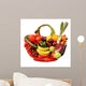 Bag Fruit And Vegetables Wall Decal