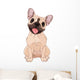 Fawn French Bulldog Wall Decal
