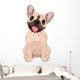 Fawn French Bulldog Wall Decal