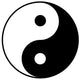 Yin Yang Symbol Wall Decal