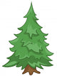 Nature Tree Fir Wall Decal
