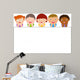 Cute Cartoon Kids Frame Wall Decal
