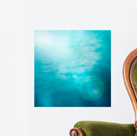 Bokeh Summer Sea Wall Decal