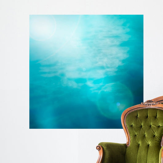 Bokeh Summer Sea Wall Decal
