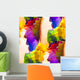 Abstract Seamless Color Splash Wall Decal