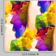 Abstract Seamless Color Splash Wall Decal