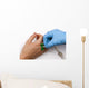 Taking Blood Sample Wall Decal