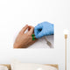 Taking Blood Sample Wall Decal
