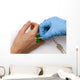 Taking Blood Sample Wall Decal