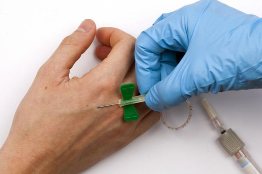 Taking Blood Sample Wall Decal