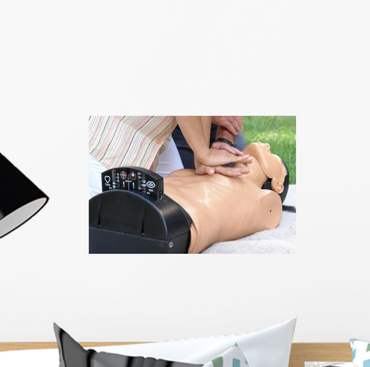 Resuscitation Demonstration Wall Decal