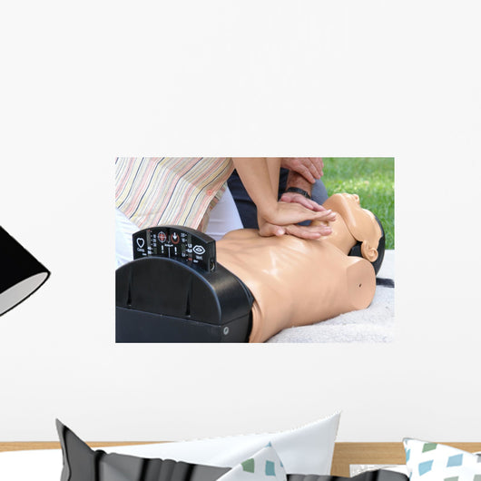 Resuscitation Demonstration Wall Decal