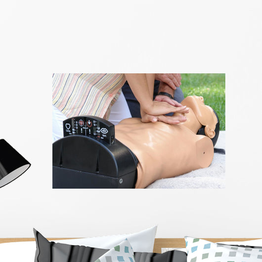 Resuscitation Demonstration Wall Decal